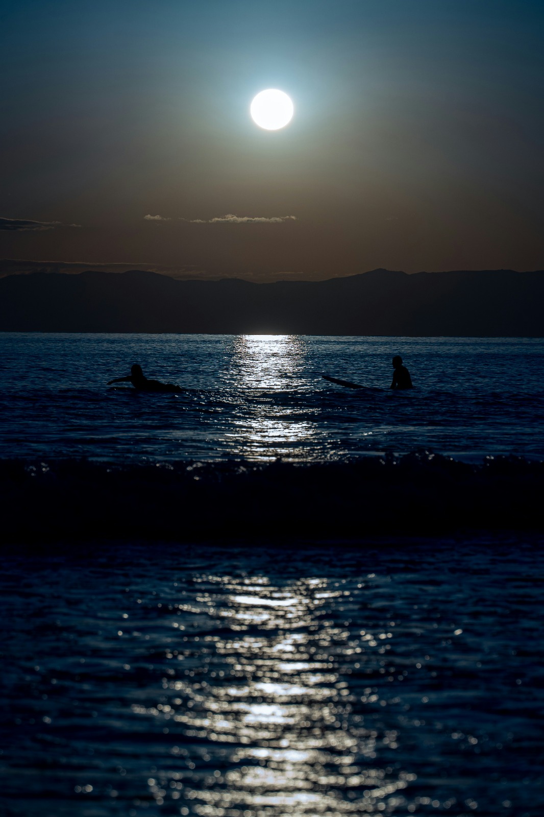 Silver light on the bay